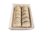 Cake Batter Macaron Cookies Gift Box - 12 Count