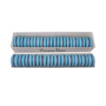 French Macaron Gift Box, Blueberry, 24-Pack