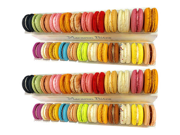 24 Assorted French Macaron Cookies Value Pack of 2 (48 macarons total)