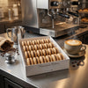 Coffee Cappuccino French Macarons Macaron Bites® - 24 Count