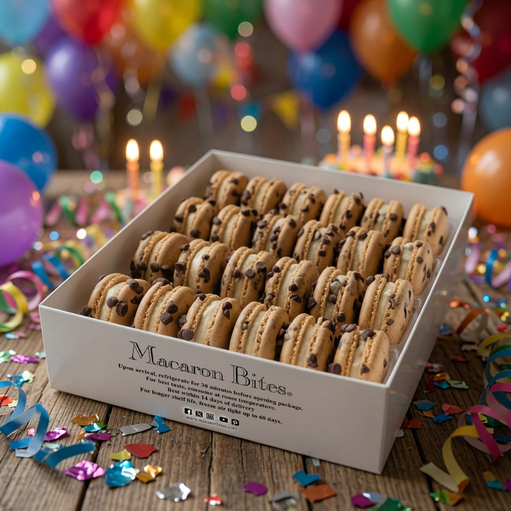 Cookie Dough Macarons Macaron Bites® - 24 Count