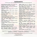 French Macaron Gift Box, Blueberry, 24-Pack