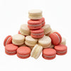 Macarons Strawberry and Vanilla, 24 count